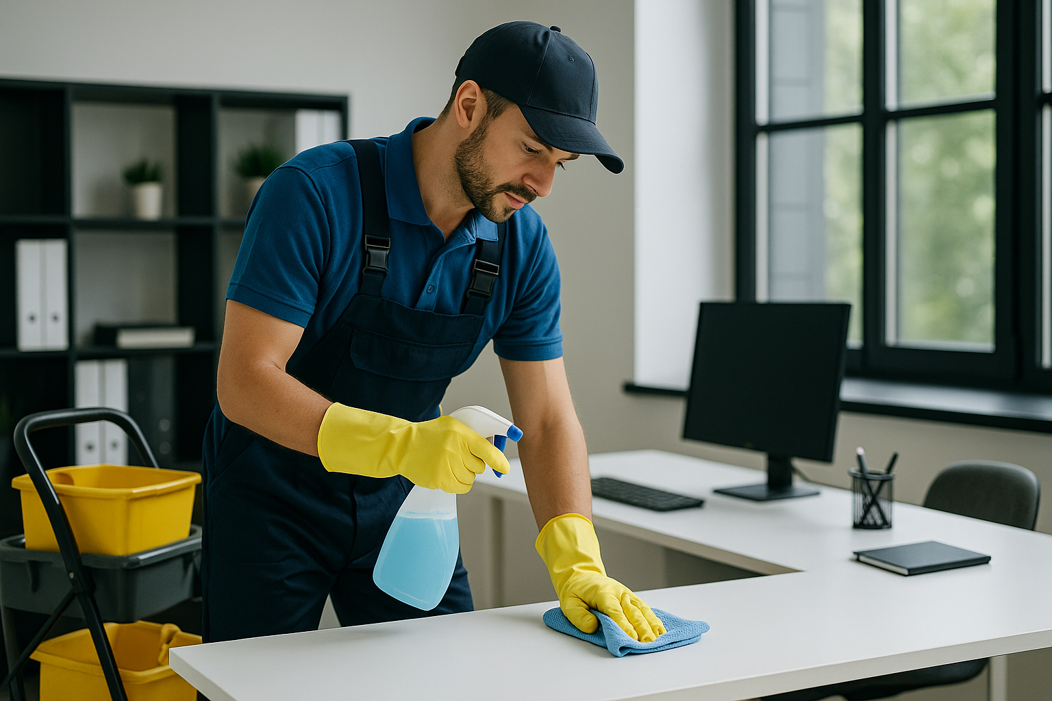 Team bei der Arbeit in einer Praxis
