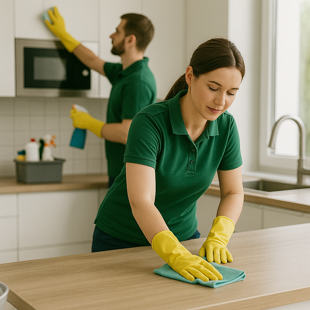 Gründliche Fenster- und Glasreinigung